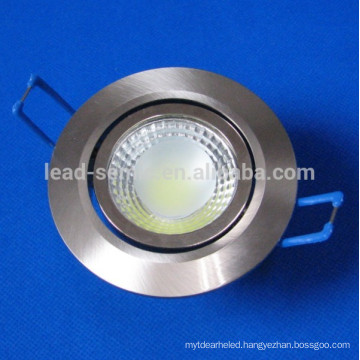 nickel aluminum housing COB5W surface mounted led downlight